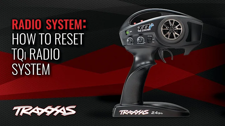 How to Reset the TQi Radio System | Traxxas Support