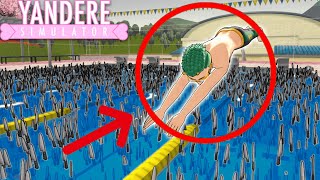 Can You Safely Swim In The Pool Filled With Knives? Yandere Simulator