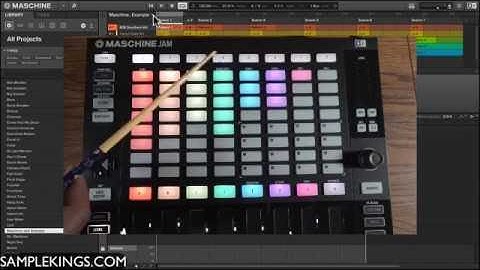 MaschineJam DVDs Lesson 2: Browse and load