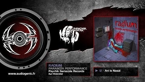 RADIUM - 12 - ART IS NASAL - PARANOÏA PERFORMANCE - PKGCD02