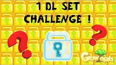 GROWTOPIA | 1dl set vs 1dl set challange!
