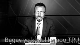 Mezanmi Trump Pran Nan Ti Grip La, Vini Tande Koze Bagay Yo Konplike.