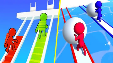 Bridge Race 💥 Snow Race - Gameplay All Levels Android,iOS top free Gameplay NEW APK UPDATE bga4b67SL