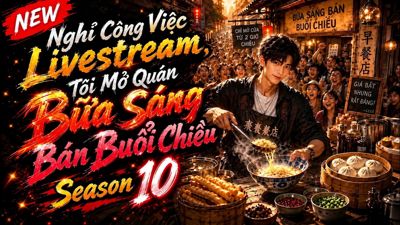 Nghỉ Công Việc Livestream , Tôi Mở Quán Bữa Sáng Bán Buổi Chiều