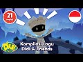 Kompilasi lagu 21 menit Lagu Anak-Anak Indonesia | Didi & Friends Indonesia