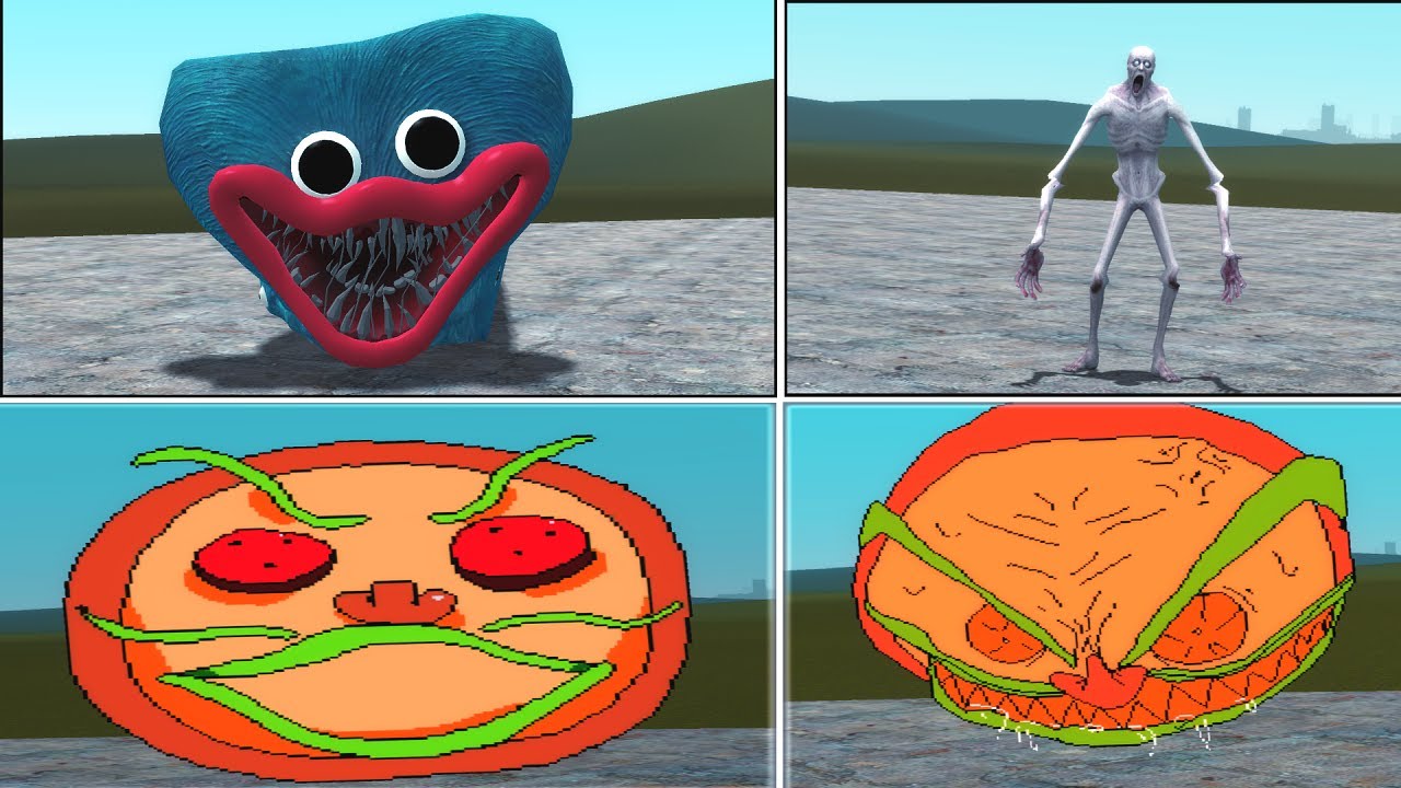 PIZZAFACE LAP 3 VS SCP 096 RAGE AND PIZZAFACE LAP 2 VS HUGGY EATER in ...