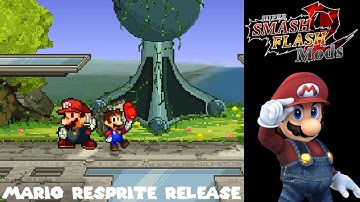 SSF2 Mods: Mario Resprite v1 Release.