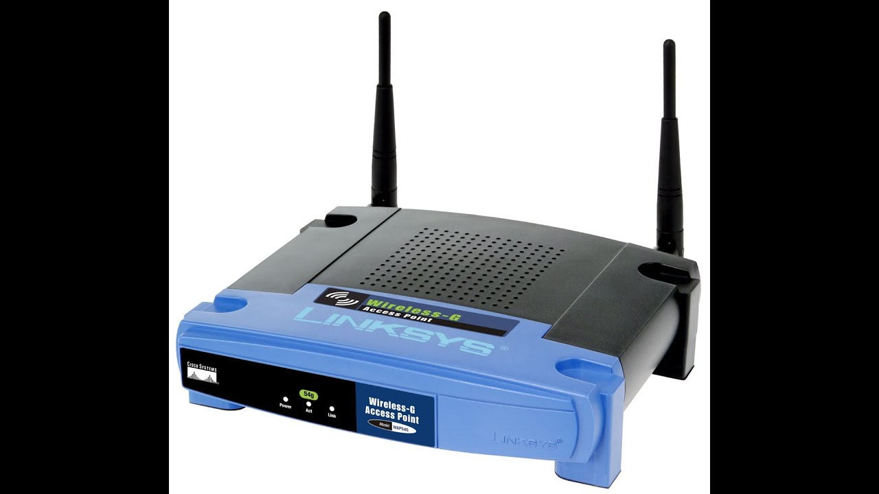 Linksys WAP54G Wireless-G Access Point_Basic Configuration - YouTube