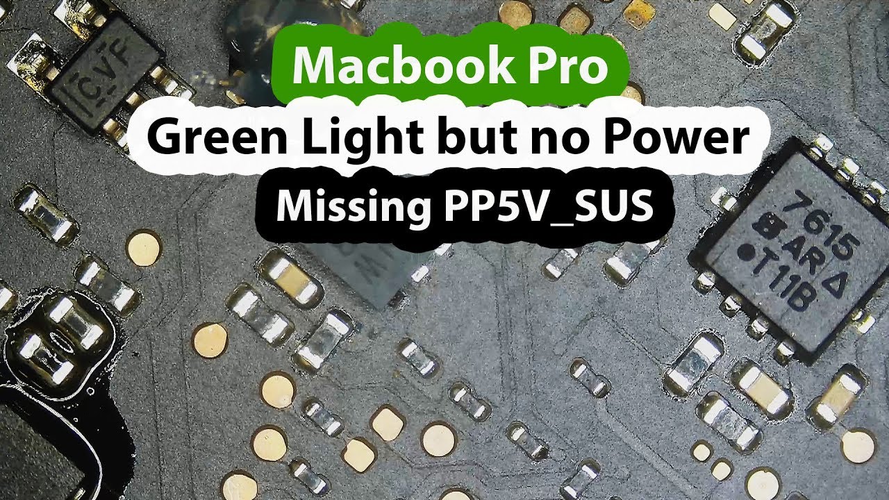macbook pro retina display 2015 not turning on charger green