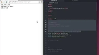 courses/fffd-learn-beginner-php-programming-introduction-tutorial: Learn PHP: Quotes, Escape Characters, and Operators (Part 1/2)