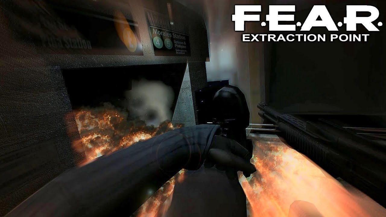 Fear extraction. F.E.A.R. Extraction point обложка.