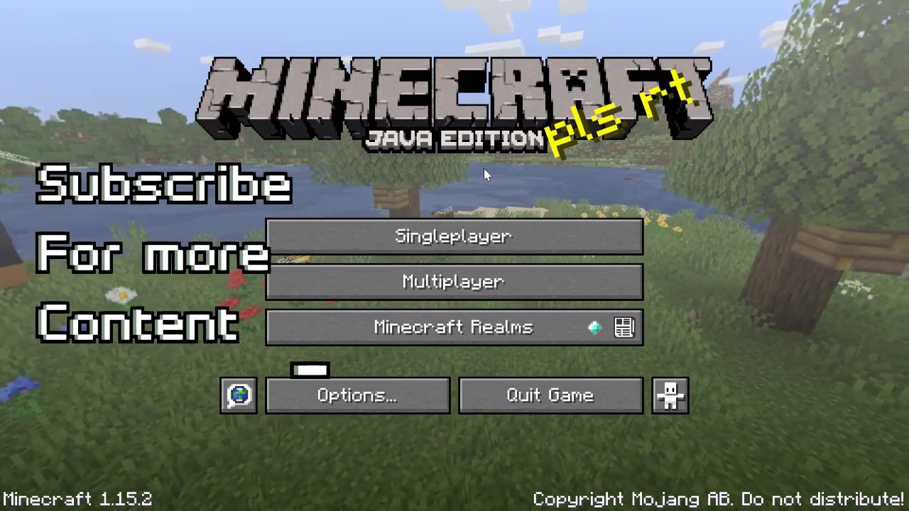 How to set up your world in Minecraft PC. YouTube