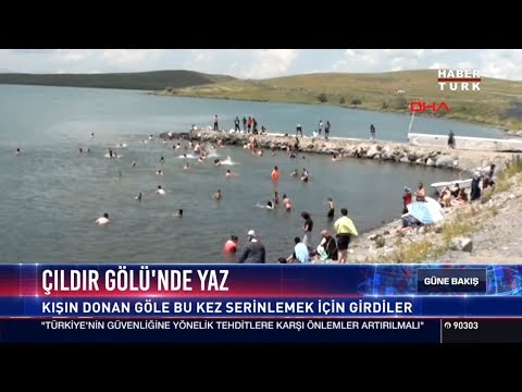 Çıldır Gölü'nde yaz