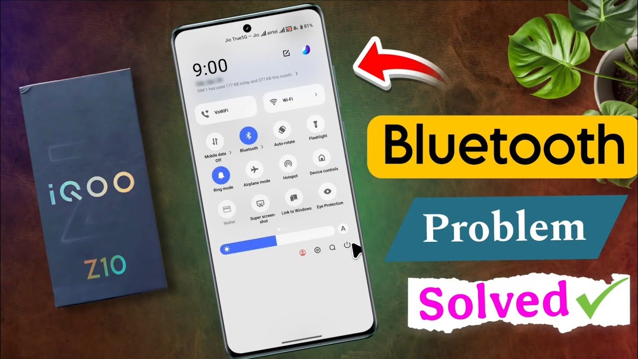 How to Solve Bluetooth Pairing Problem in iQOO Z10 | Bluetooth Problem Solution in Iqoo Z10