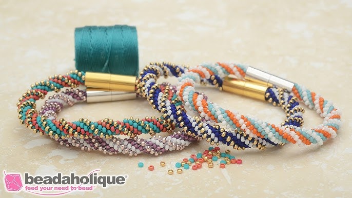 How to Make the Beaded Loom Bracelet Kits by Beadaholique 