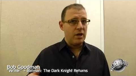 Batman: the Dark Knight Returns Part 2 - Bob Goodman-writer