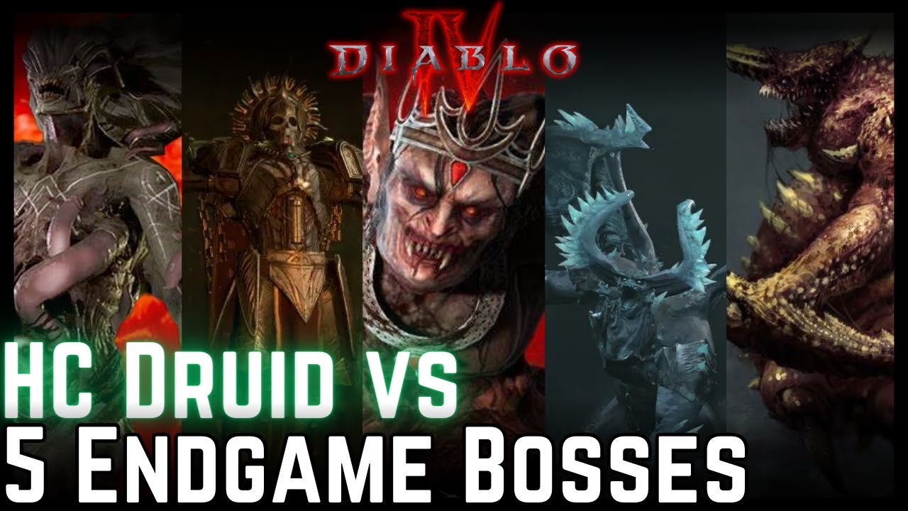 New Endgame Bosses - Season of Blood - D4