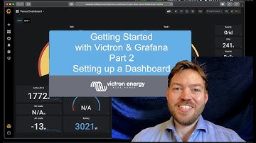 Getting Started with Victron & Grafana Dashboard - Part 2 - Setting up the Dashboard