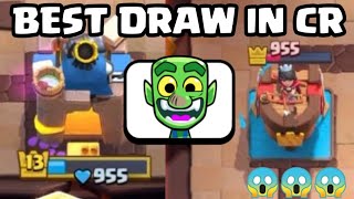 BEST DRAW IN CLASH ROYALE HISTORY!!!😱😱😱 screenshot 2