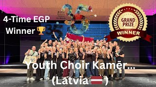 Youth Choir Kamēr Latvia Wins European Grand Prix 2025