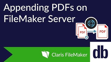 Appending PDFs on FileMaker Server