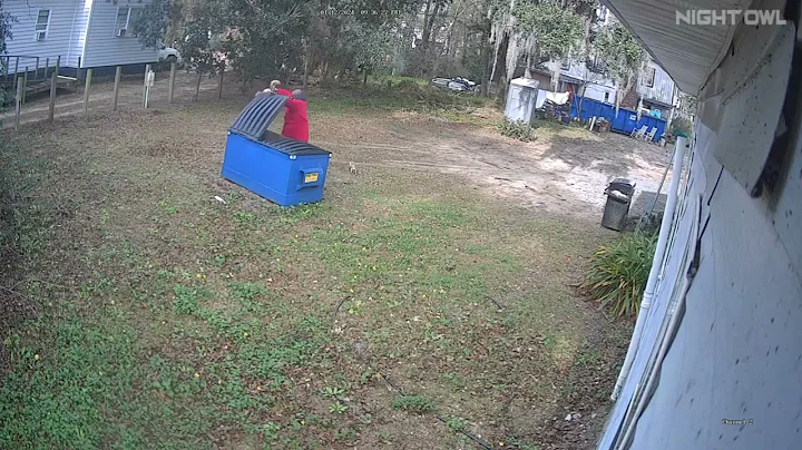 Security video shows man wrestle with coyote during dog attack