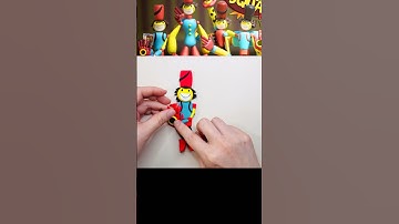 [Poppy Playtime] I made a NEW LEMON SQUAD jingle with clay💛💙#buggyhuggy #파피플레이타임5 #CHOMPO