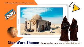 Science Heroes project by Mira and Angelika "Carob tree seeds and invisible ink"