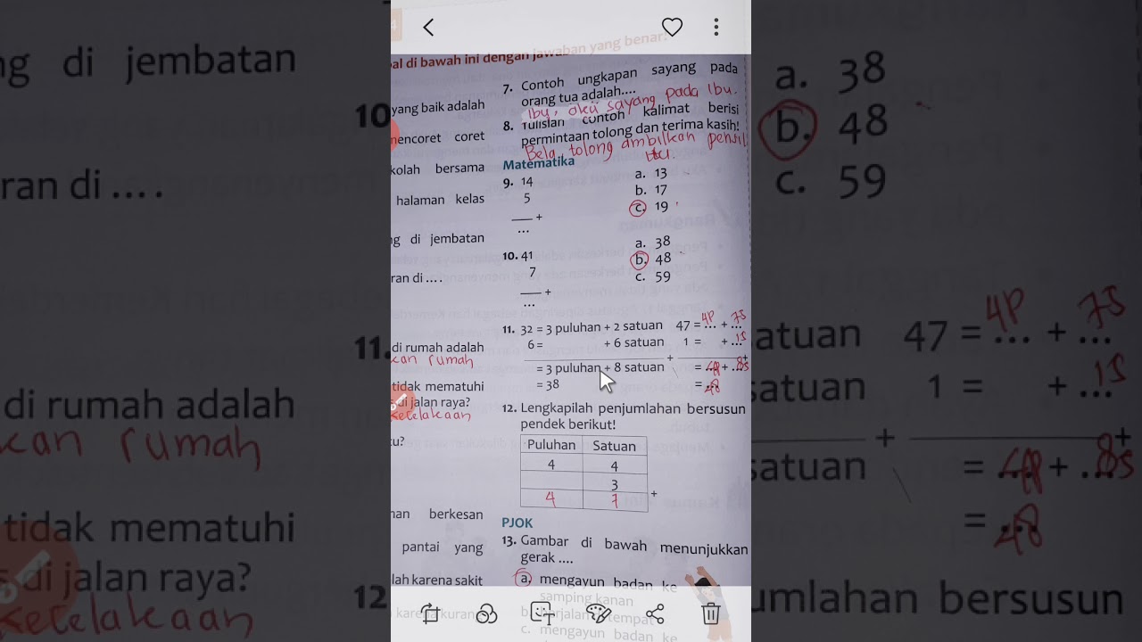 Pembahasan Evaluasi TM 5 ( 1E) subtm 4