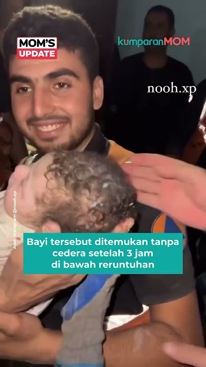 Bayi Berusia 37 Hari Ditemukan Selamat