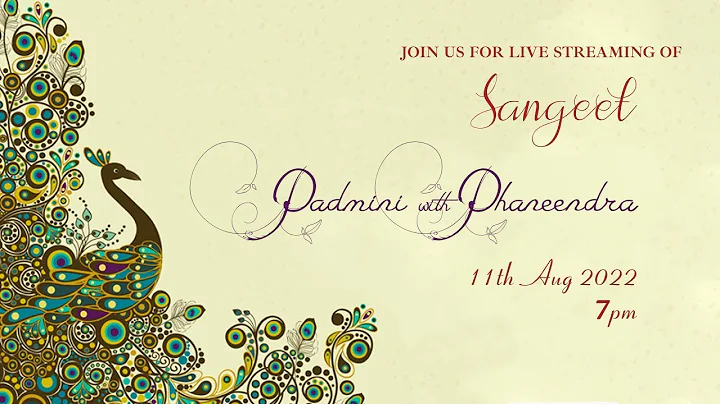 Padmini with  Phaneendra #sangeetlive