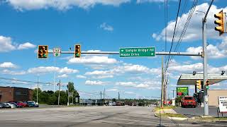 Traffic Lights in Mechanicsburg PA US Pike Maple Bridge Rd