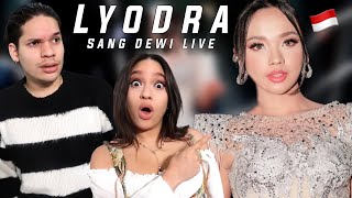 She's very SPECIAL! Waleska & Efra react to Lyodra & Andi Rianto - Sang Dewi for the first time