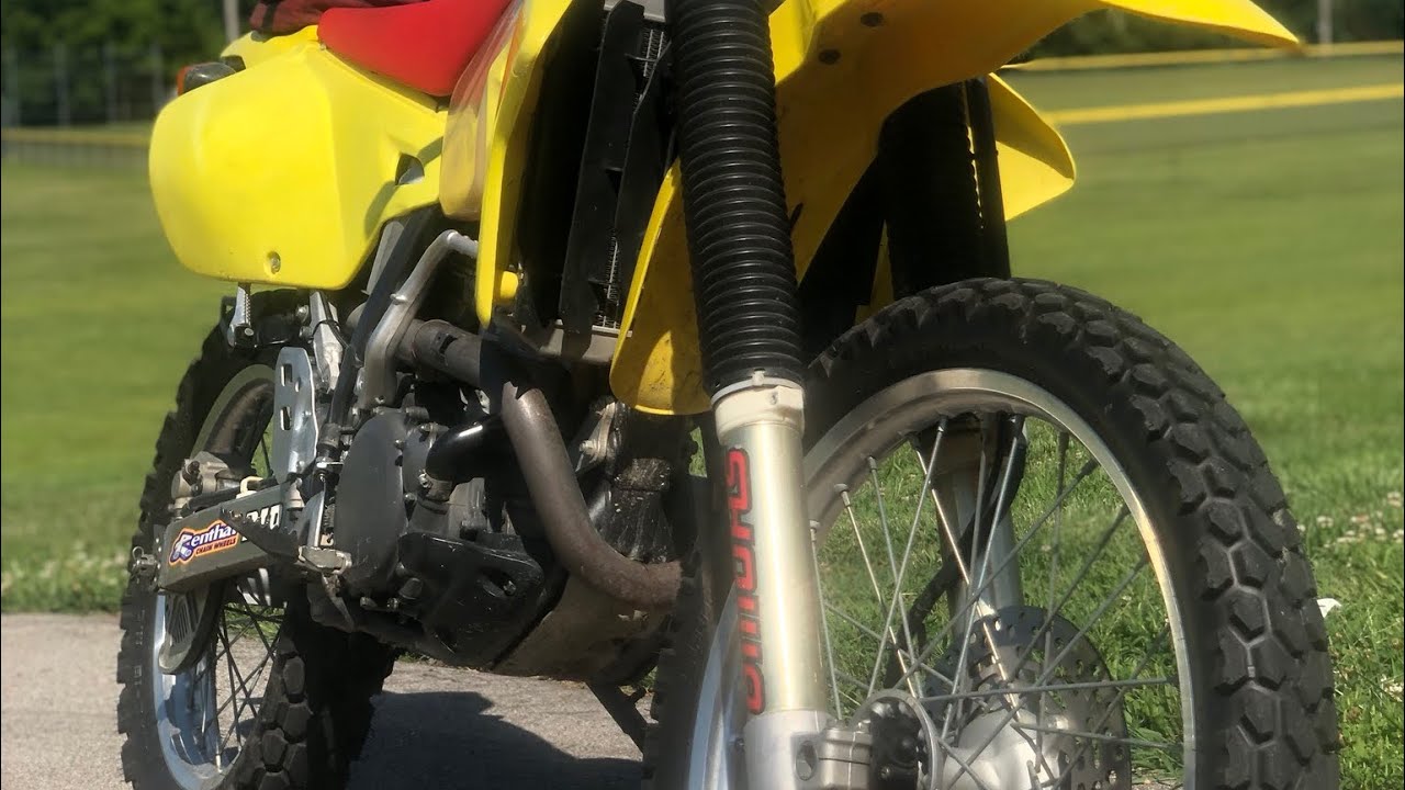 DRZ400E Case Savers install YouTube