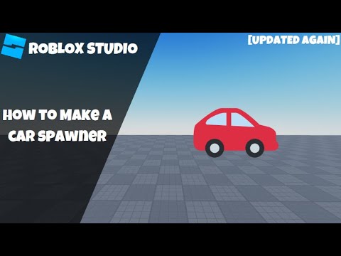 How to make a Car Spawner in Roblox! [Updated V2] (Roblox Studio Scripting Tutorial 2023)