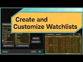 Thinkorswim Watchlist Creation and Management Quiz