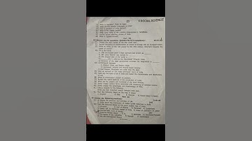 Social science 10th quarterly question paper 2024