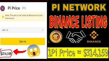 Breaking News 🎉| Binance Listing Officially Pi Network on Exchange 🤯😱 | 1Pi= $314,159 🤑🎉 #crypto #pi