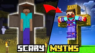 Scariest Minecraft Myths Ever Discovered!!!