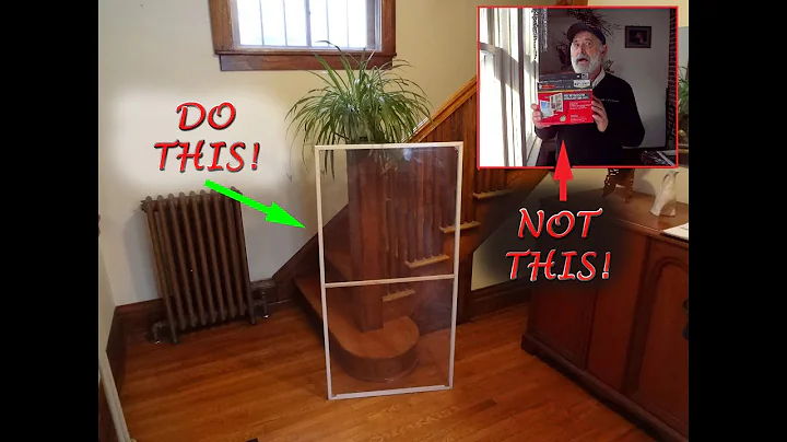 DIY Window Insert for Older Homes