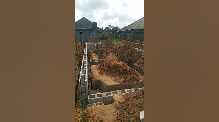 foundation for a Duplex