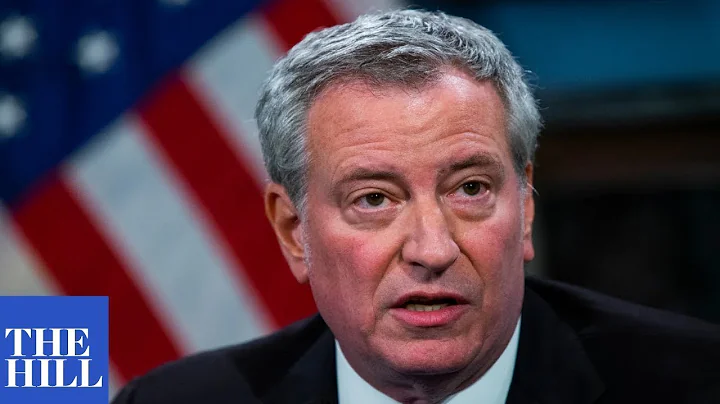 Bill de Blasio addresses rise in antisemitic attacks in New York City