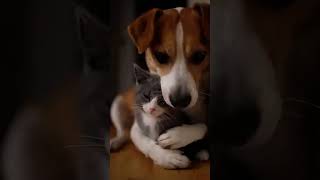 A Dog Sneaks Into The Kitchen To Eat The Food And A Kitten Turns Off Lights Off Prank