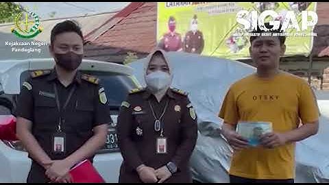 Pengembalian Barang Bukti Unit Mobil pada Kejaksaan Negeri Pandeglang