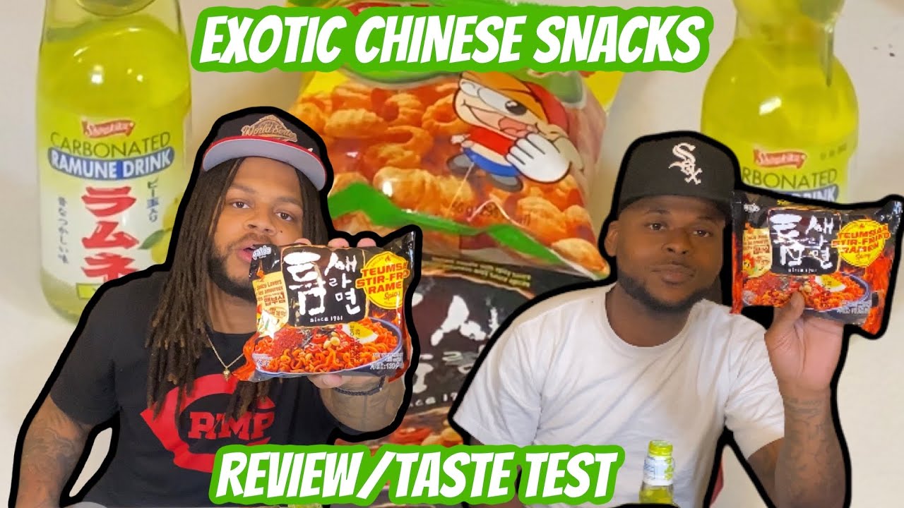 EXOTIC CHINESE SNACKS REVIEW / TASTE TEST