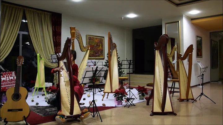 Silent Night by F. Gruber - Lora Karapancheva, Harp