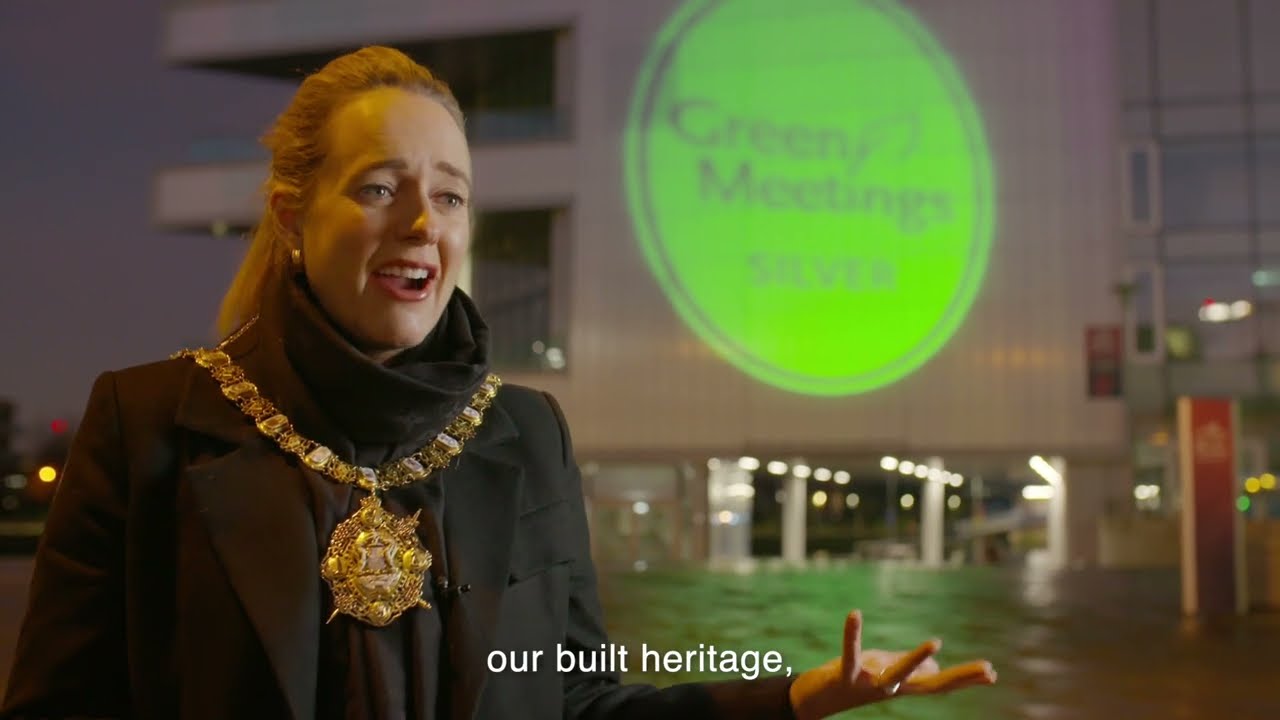 Green Meeting's Silver Award: Lord Mayor of Belfast Councillor, Kate Nicholl