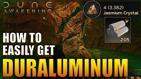 Dune Awakening - How to get Jasmium for Duraluminum Ingots! - How Best to Glide with Ornithopters!