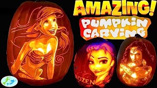 Halloween Video | Amazing Pumpkin Carving | Theekholms