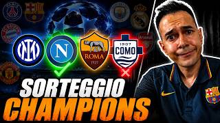 Non Scherziamo Sorteggio Champions Chi Ride E Chi Piange Tra Le Italiane